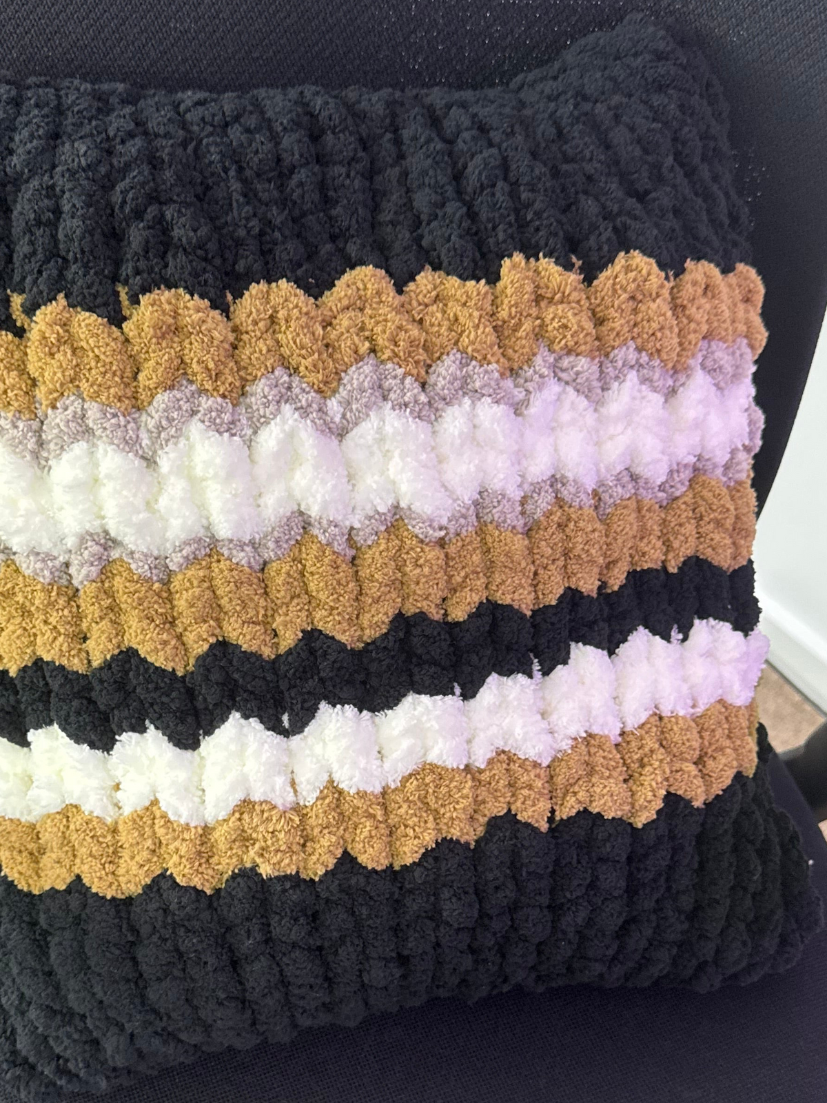 Custom Chunky Knit Pillow