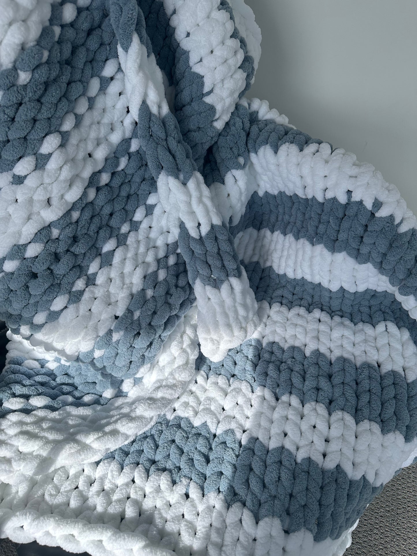 Chunky Knit Blanket CUSTOM