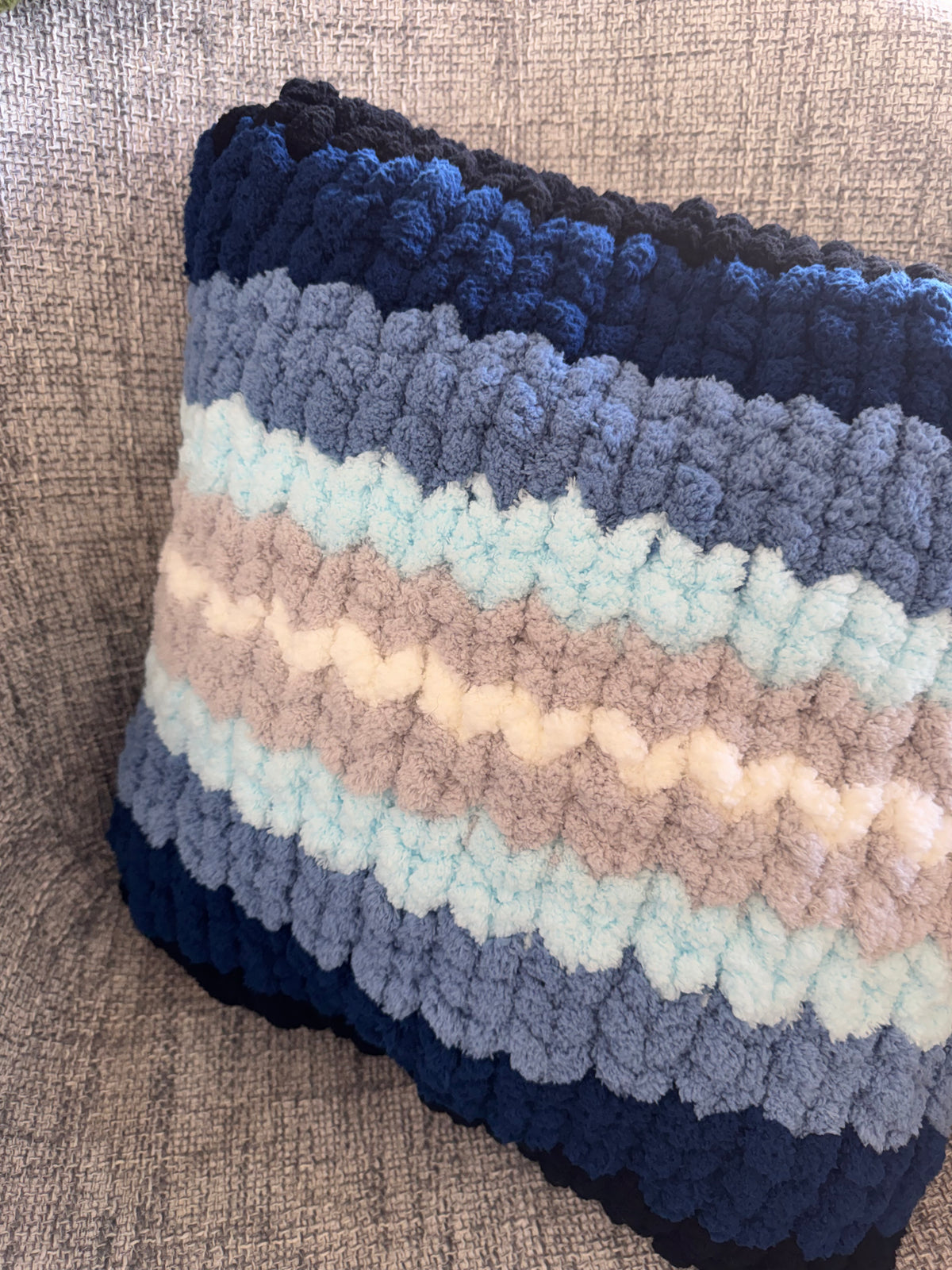 Custom Chunky Knit Pillow