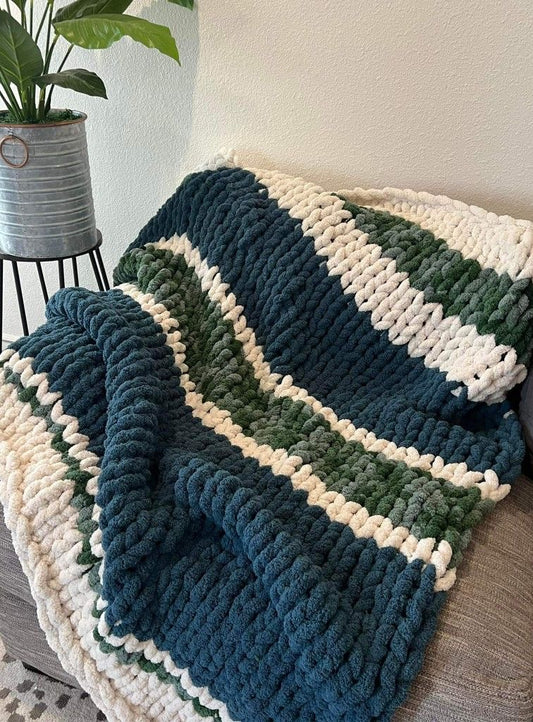 Chunky Knit Blanket CUSTOM